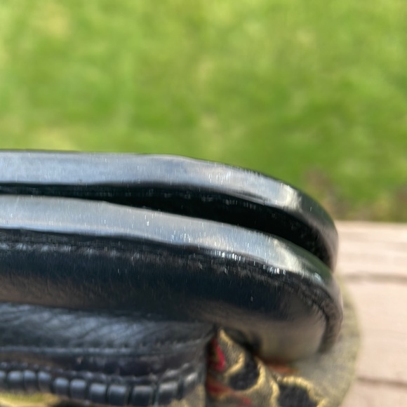 Isabella Fiore Tapestry and Leather Clutch Purse - Picture 13 of 14